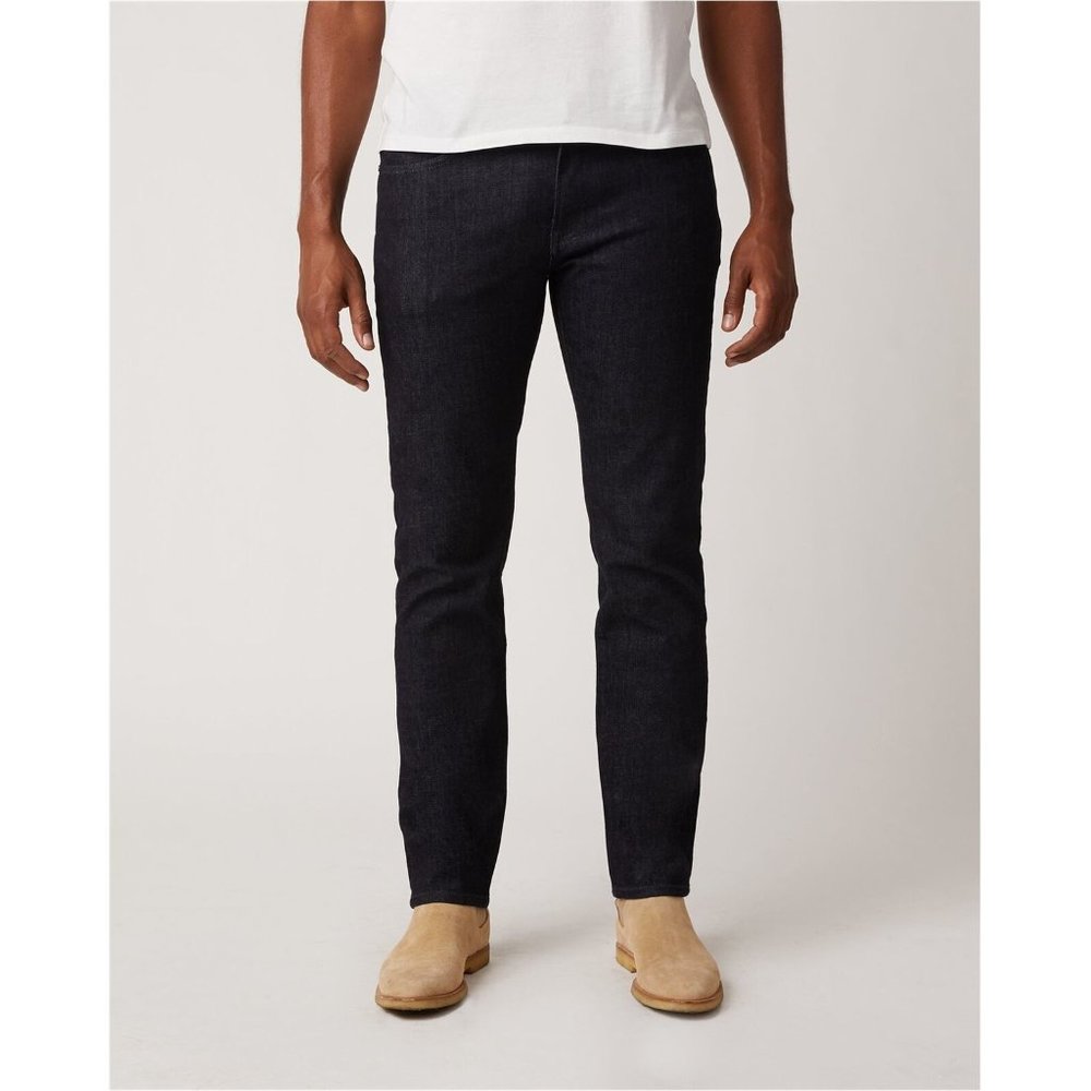 NWT Mens Size 36 36x34 Really 38x35 DSTLD Dark Indigo Classic Straight Leg Jeans
